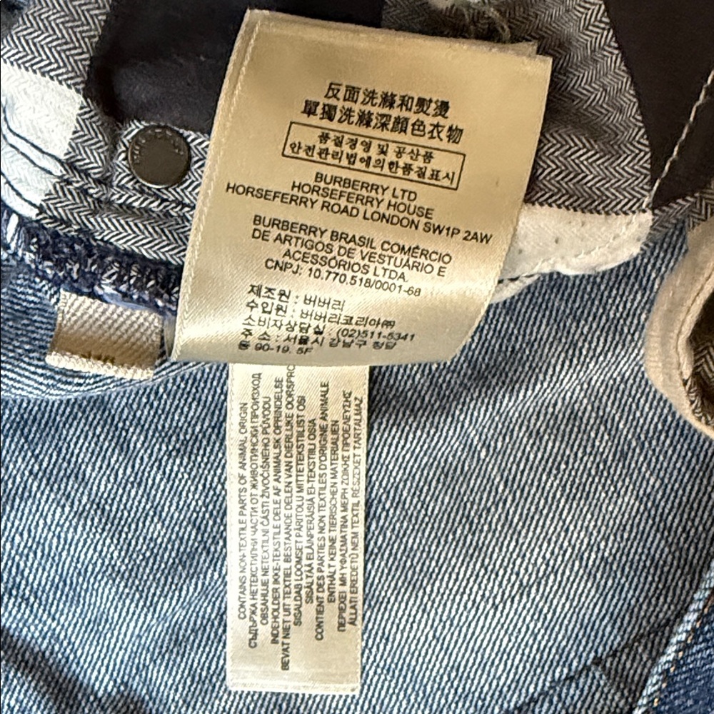 Burberry Brit Vintage Slim Dark Jeans - Picture 7 of 16